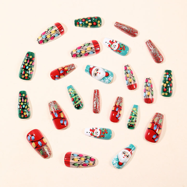 Feiertags-Themen 3D Nagelkunst Extensions Karnz