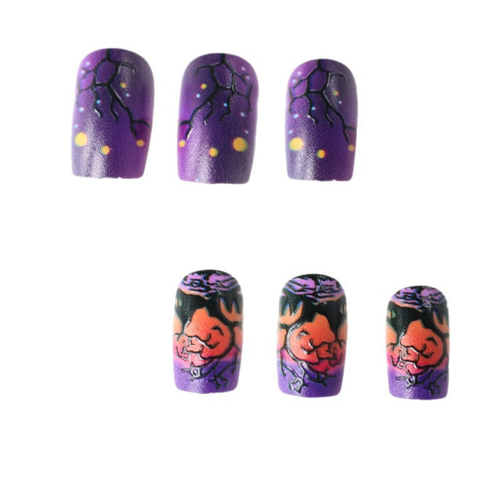 Künstlerische Halloween Nagelkunst Verbesserungen Karnz