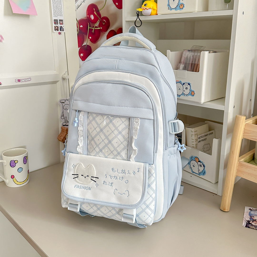 Verspielter Grafikdesign-Rucksack Karnz