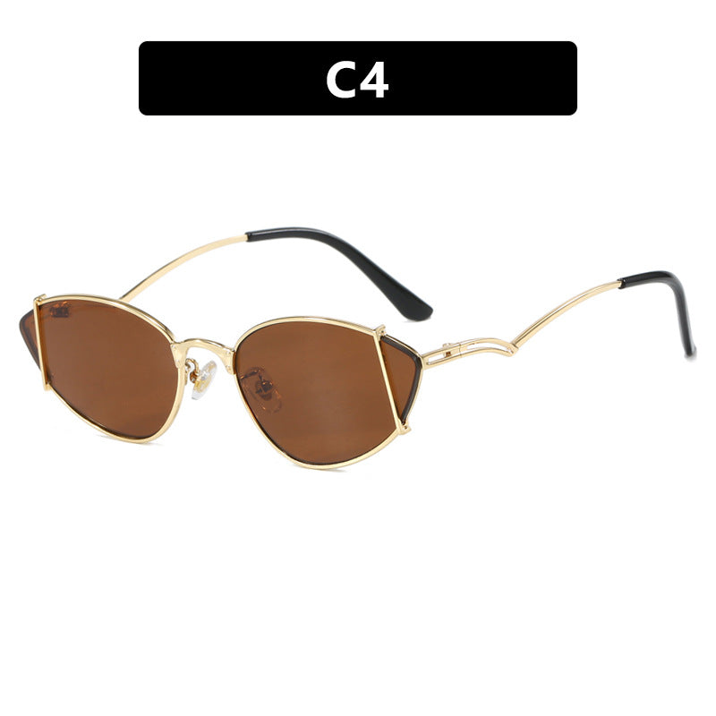 Damen modische Cat-Eye Sonnenbrille Karnz