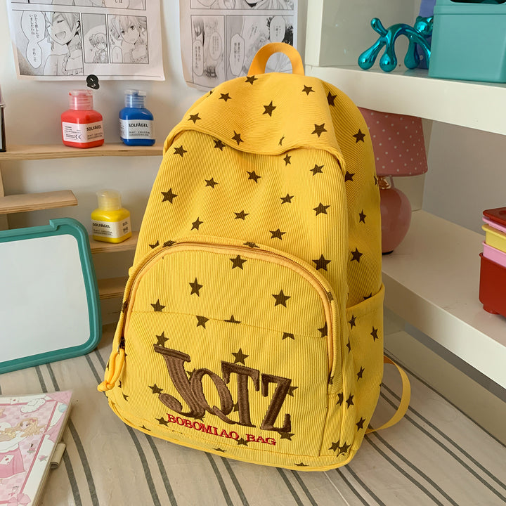 Stylische Sternenbedruckte Rucksack Karnz