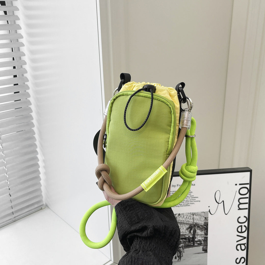 Vielseitige Drawstring Umhängetasche