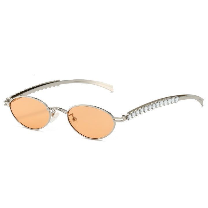 Elegante ovale Rahmenbrille Karnz