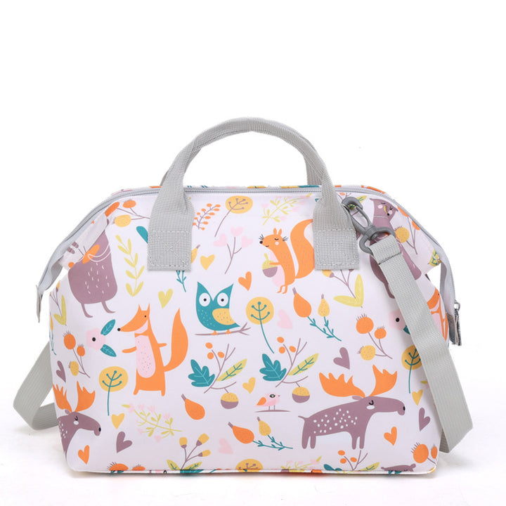 Verspielte gemusterte Reisetasche Karnz