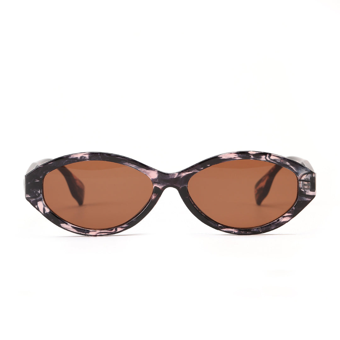 Damen modische Cat-Eye Sonnenbrille mit ergonomischem Rahmen Karnz