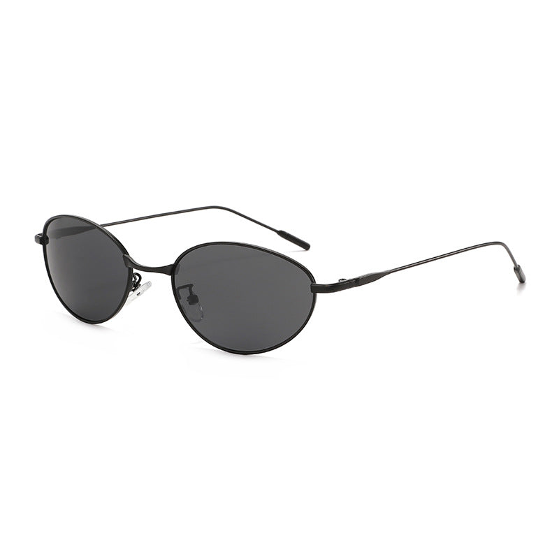 Damen modische Sonnenbrille im eleganten Ovaldesign Karnz