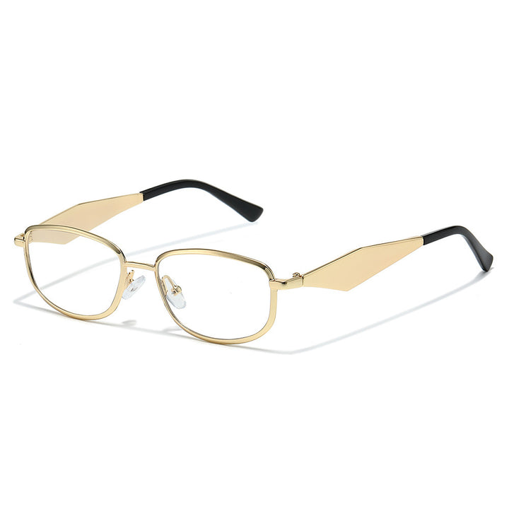 Avant-Garde Rechteckrahmen Sonnenbrille Karnz