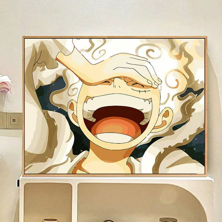Anime-inspirierter Charakter Kunstdruck Karnz