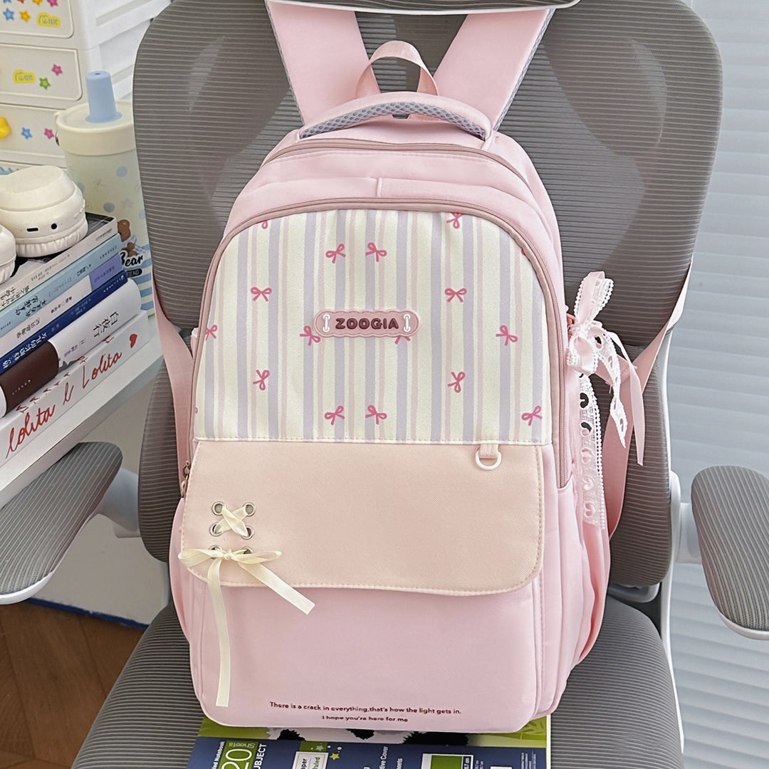 Verspielt bedruckter Rucksack Karnz