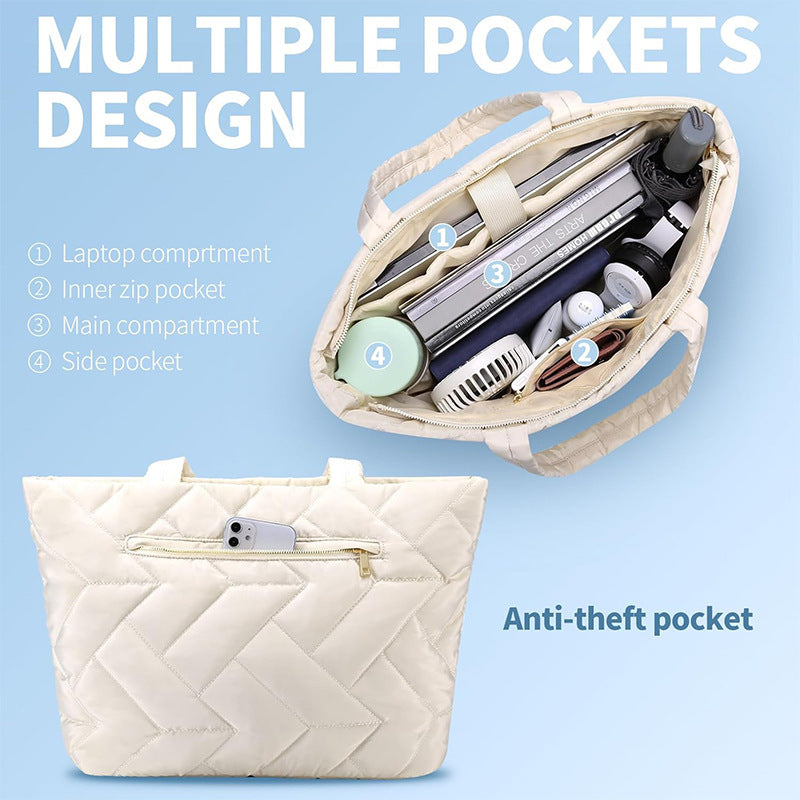 Stilvolle Alltags-Tasche mit Praktischen Fächern Karnz