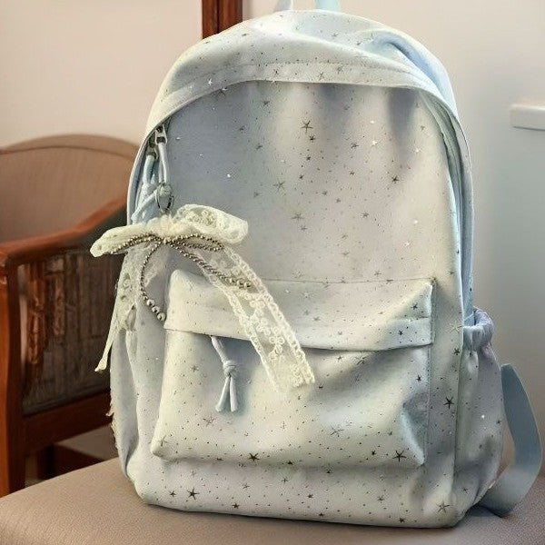Verspielt mit Sternen verzierten Rucksack Karnz