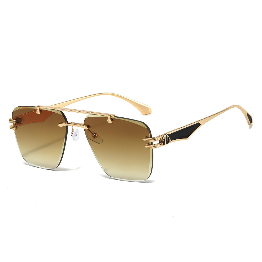 Elegante geometrische Sonnenbrille Karnz