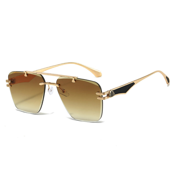 Elegante geometrische Sonnenbrille Karnz