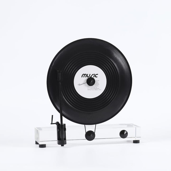Vintage dekorative Grammophon Skulptur