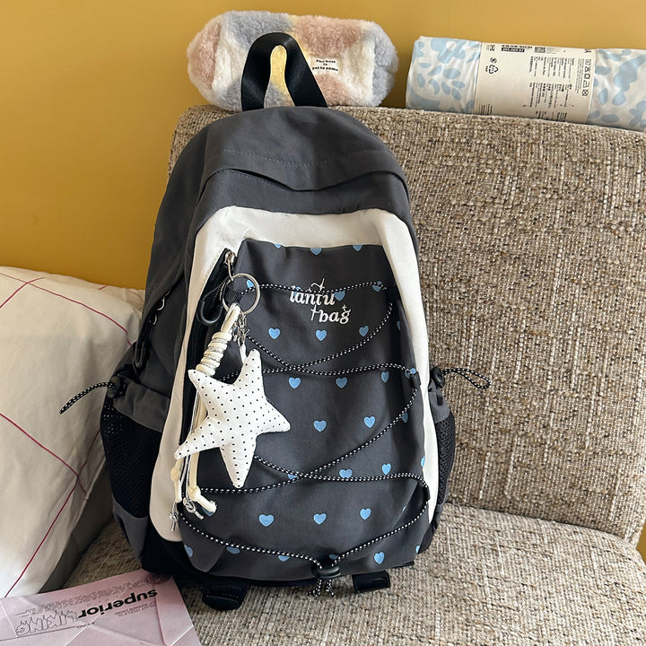 Niedlicher mit Sternen verzierter Casual Rucksack Karnz