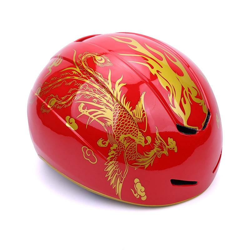 Dekorative Fantasy Design Fahrradhelm Karnz