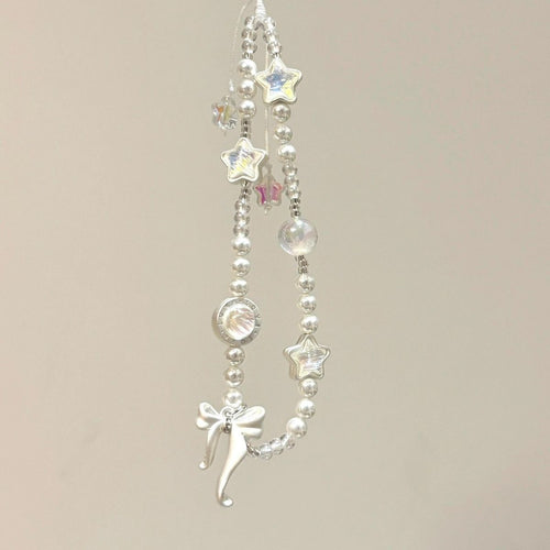 Verspielte Perlen Charm Brillenband Karnz