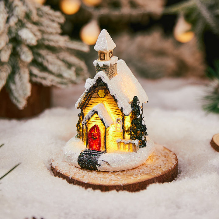 Beleuchtete Weihnachtsdekorationsfigur Karnz