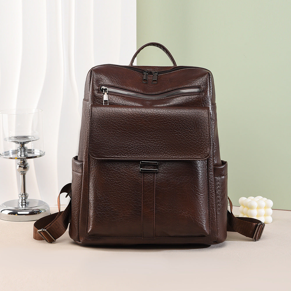 Vintage Leder Rucksack Karnz