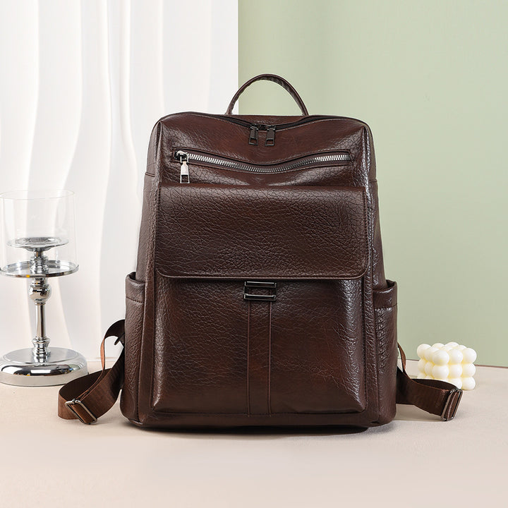 Vintage Leder Rucksack Karnz