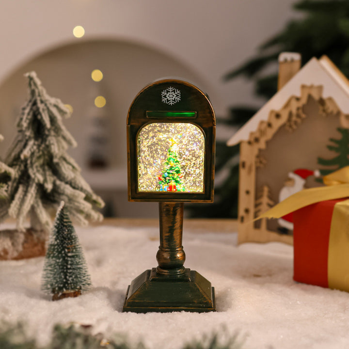 Nostalgische Weihnachtsbriefkasten Dekoration Karnz