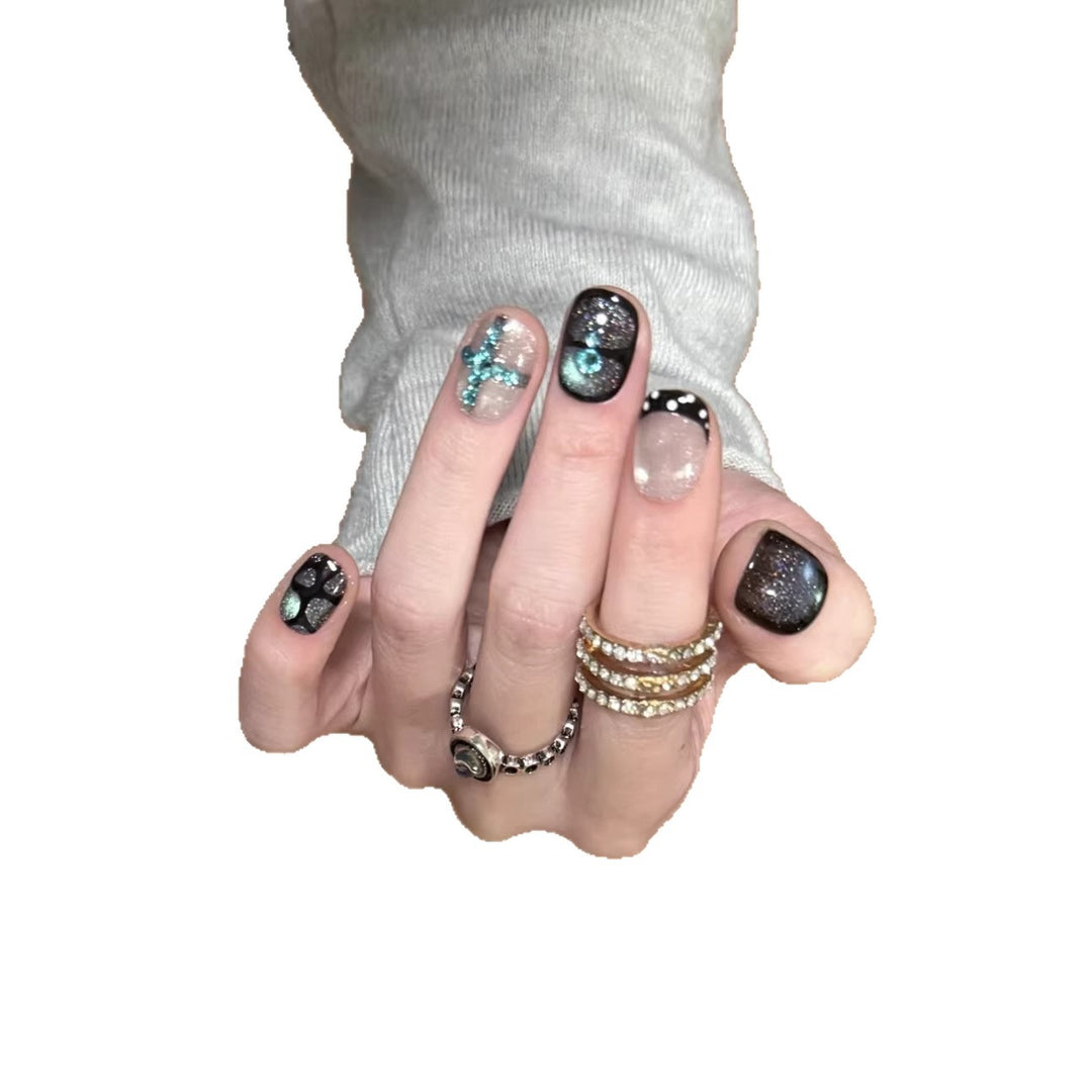 Künstlerische Gel-Nagelkunstverlängerungen