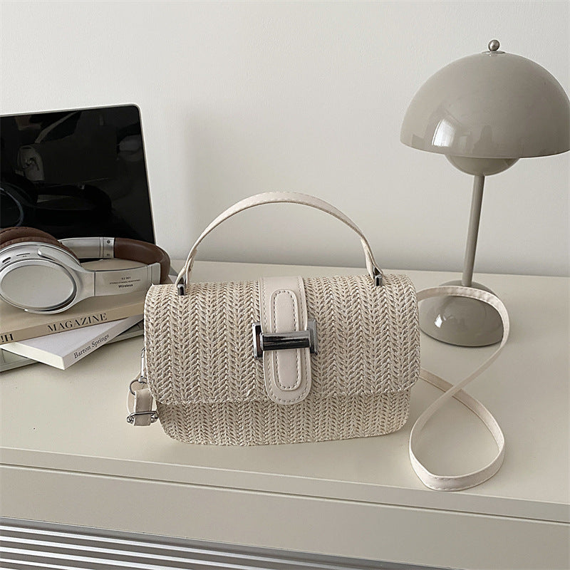 Woven Handtasche mit verstellbarem Träger