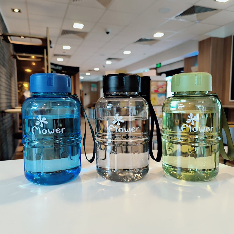 Damen Praktische Wasserflasche mit abnehmbarer Trageschlaufe Karnz