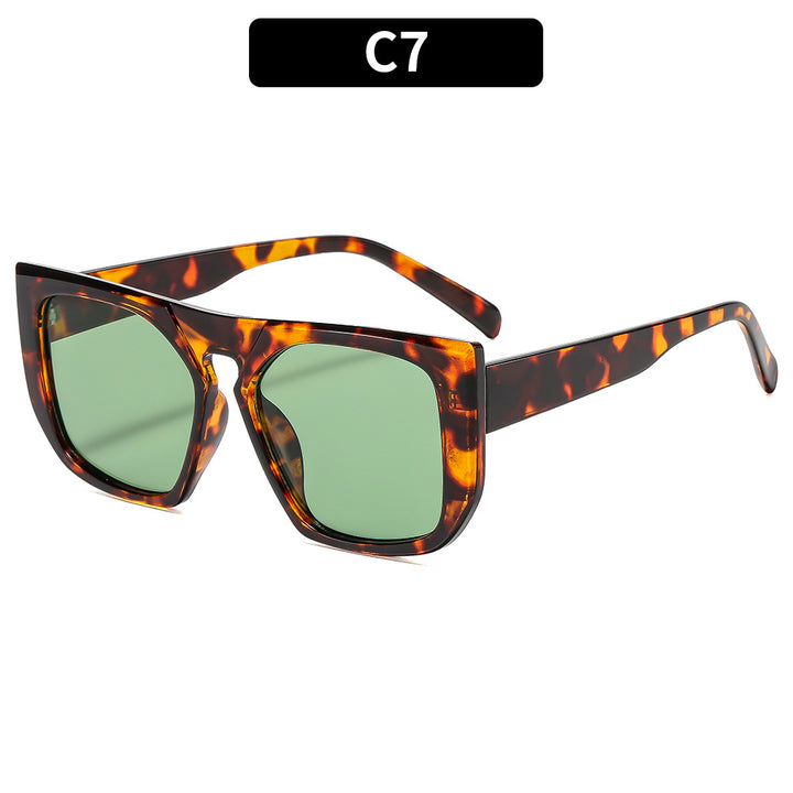 Chice Übergroße Quadratische Sonnenbrille