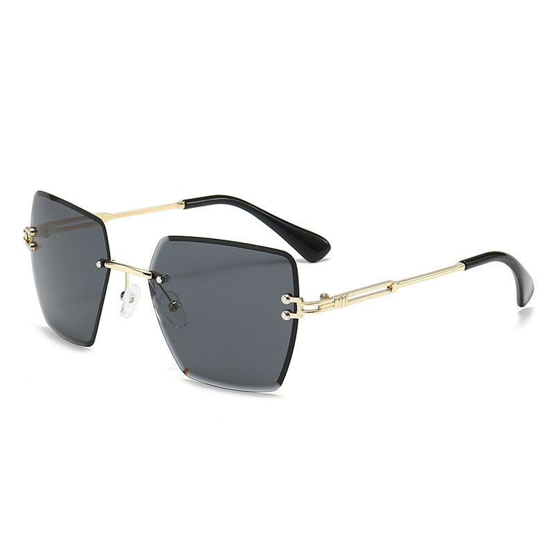 Damen modische Sonnenbrille mit stilvollem quadratischen Rahmen Karnz