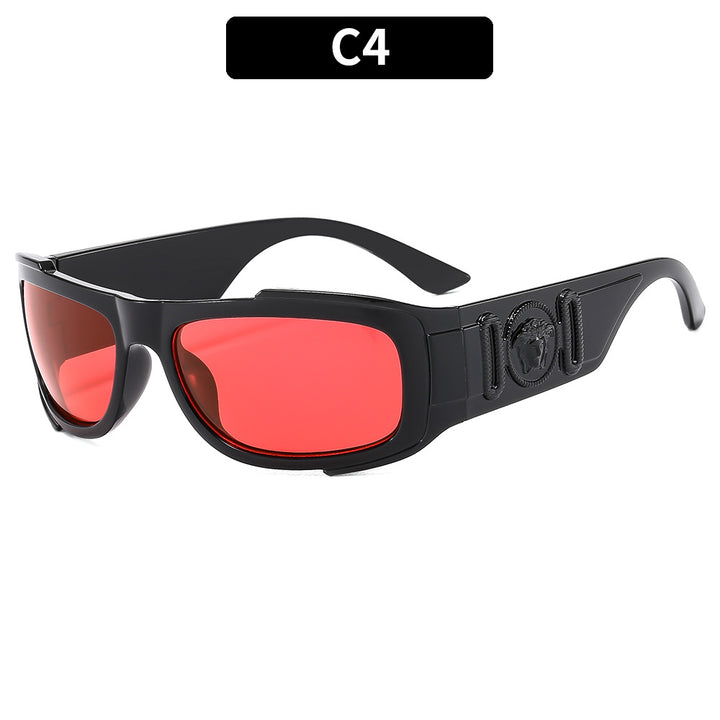 Futuristische Shield Sonnenbrille  1787664150
