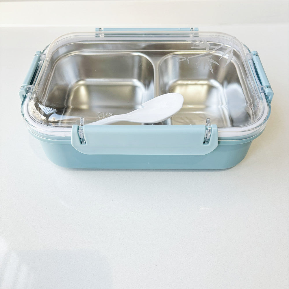 Dual-Compartment Edelstahl Brotdose