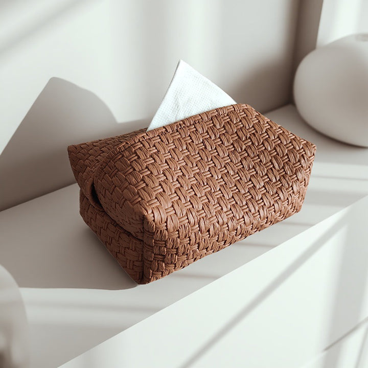 Woven Tissue Box Cover Karnz