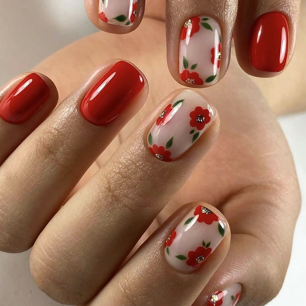Floral Gel-Nagelkunst-Set Karnz
