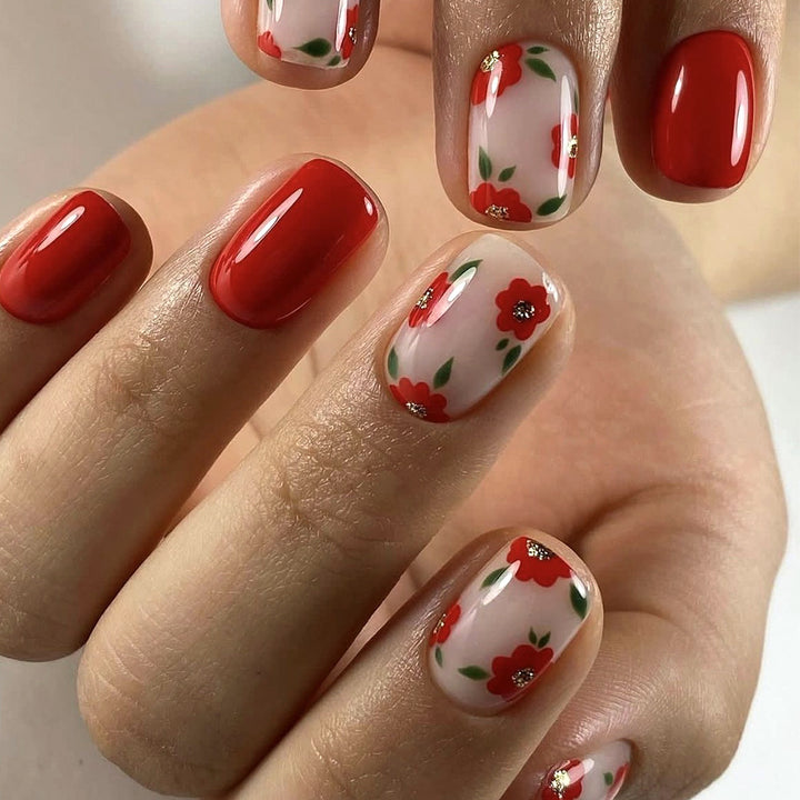 Floral Gel-Nagelkunst-Set Karnz
