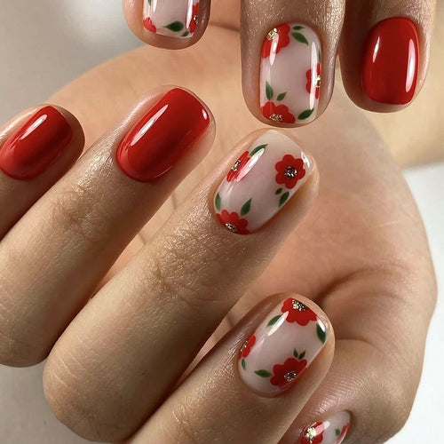 Floral Gel-Nagelkunst-Set Karnz