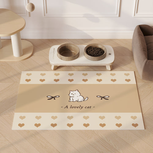 Katzenthema Futtermatte