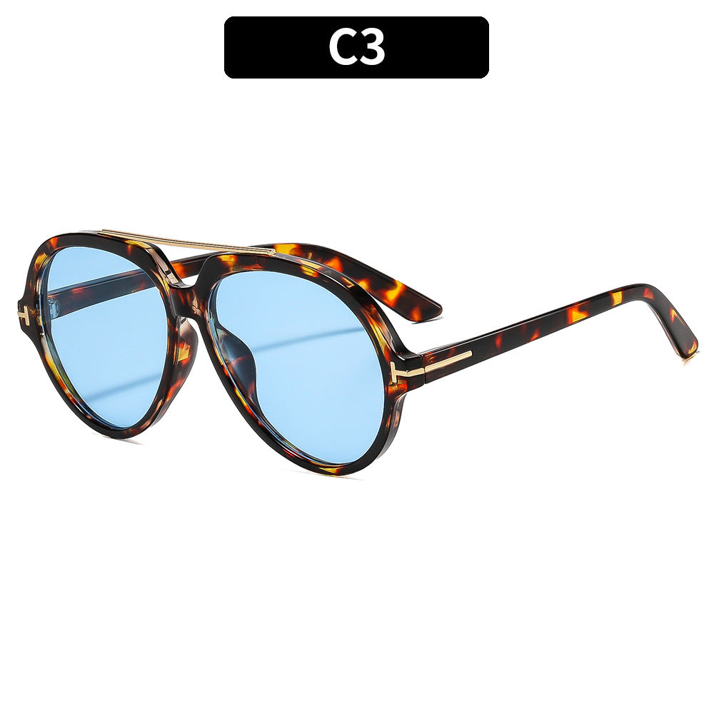 Übergroße Mode-Sonnenbrille