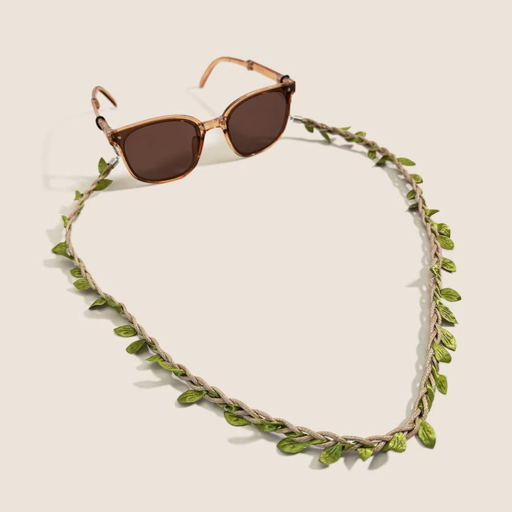 Blumenverzierte Brillenband Karnz