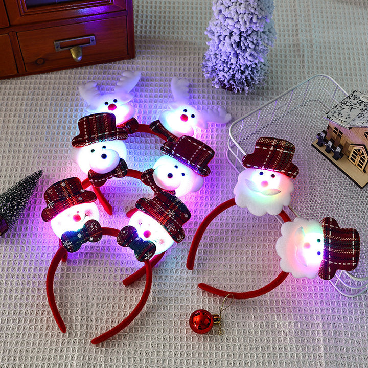 Festlicher LED Weihnachts-Haarreifen Karnz