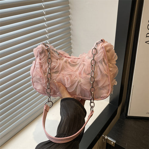 Florale Verzierte Handtasche Karnz