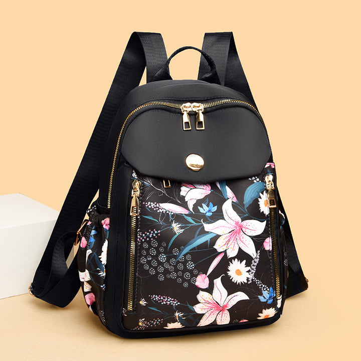 Blumenmuster Rucksack Karnz