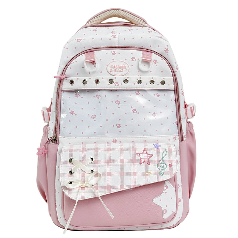 Stylische Grafikdesign-Schulrucksack Karnz