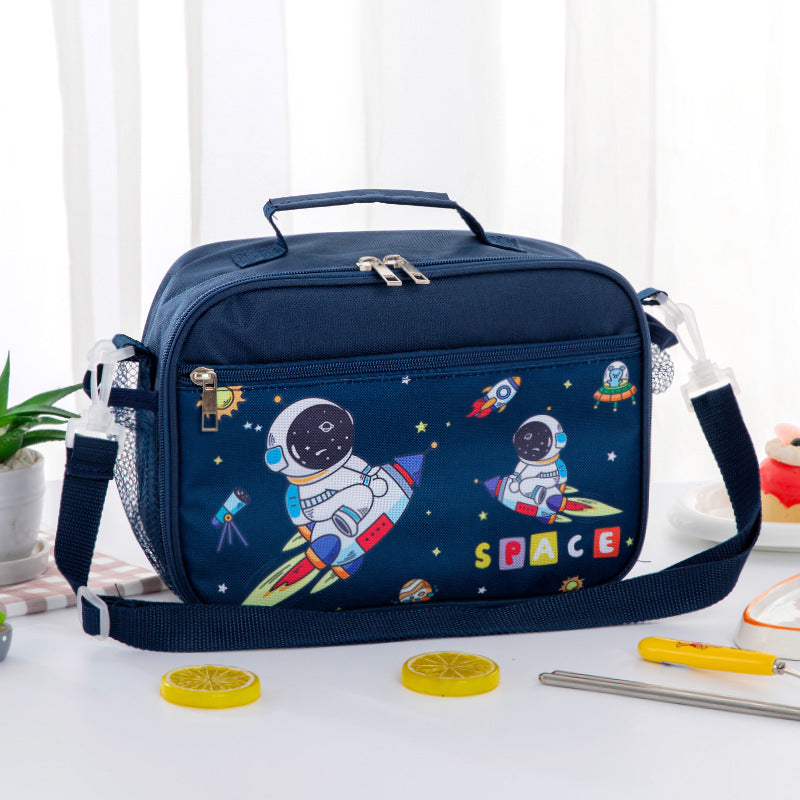 Cartoon isolierte Lunch Tasche Karnz