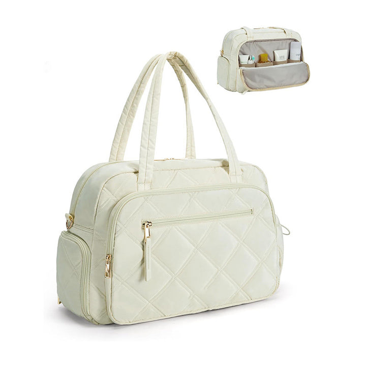 Elegante Quilted Kosmetiktasche Karnz