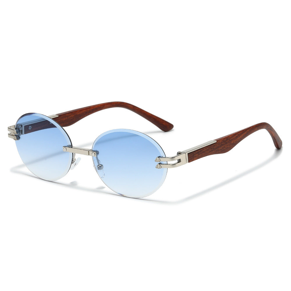 Stylische runde Rahmen-Sonnenbrille Karnz