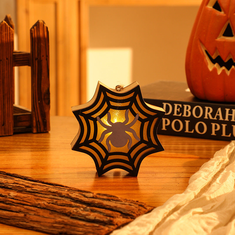 Gruselige LED-Kerze im Totenkopf-Design Karnz