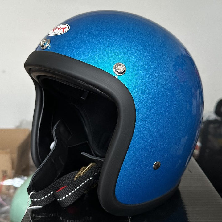 Klassischer Cruiser Motorradhjelm Karnz