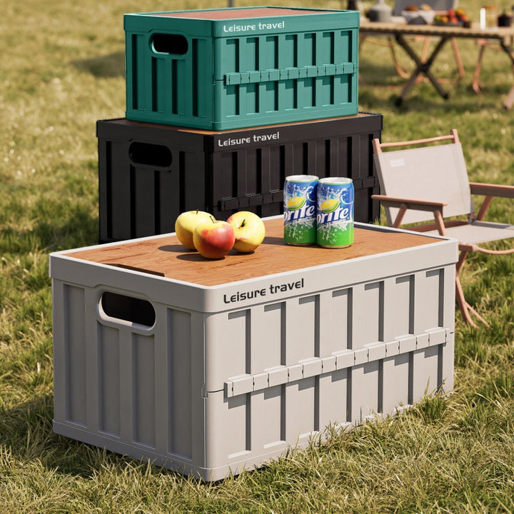 Unisex praktische Aufbewahrungsbox mit Holzdeckel Karnz