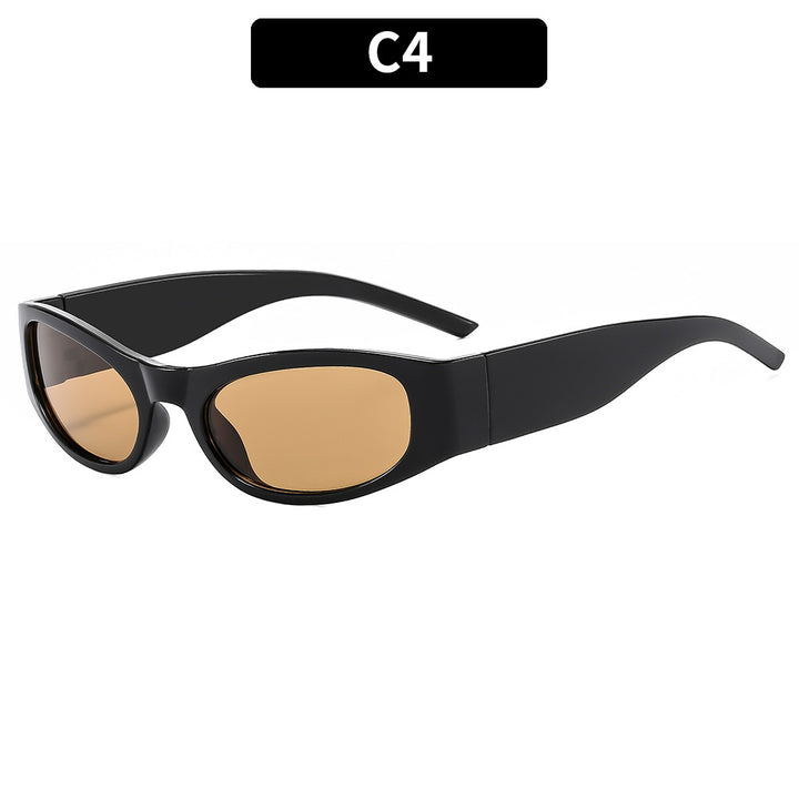 Moderne Schlanke Katzenaugen-Sonnenbrille